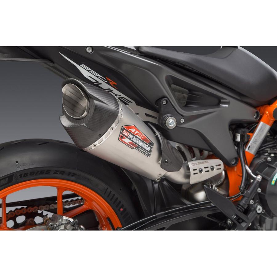 ヨシムラUSA ストリート AT2 スリップオン マフラー KTM 790/890 DUKE