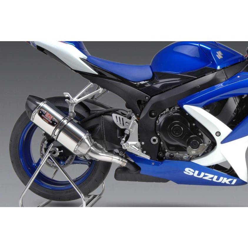ヨシムラUSA R-77 ステンレス スリップオン マフラー スズキ GSX-R600