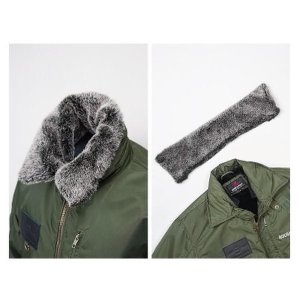 ラフ＆ロード RR7690 B-15R ボアウインタージャケットFP（セージ