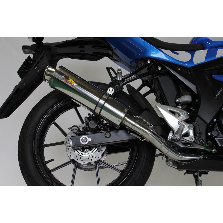 REALIZE GSX-R125 ［2BJ-DL33B］ 22Racing SUS ステンレスマフラー 346