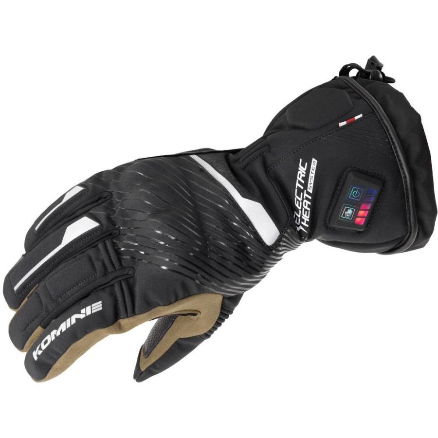 電熱 KOMINE コミネ Lサイズ ブラック EK-215 デュアルヒート