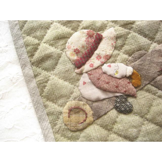 パッチワークキット スーちゃんのミニタペストリー パッチワーク