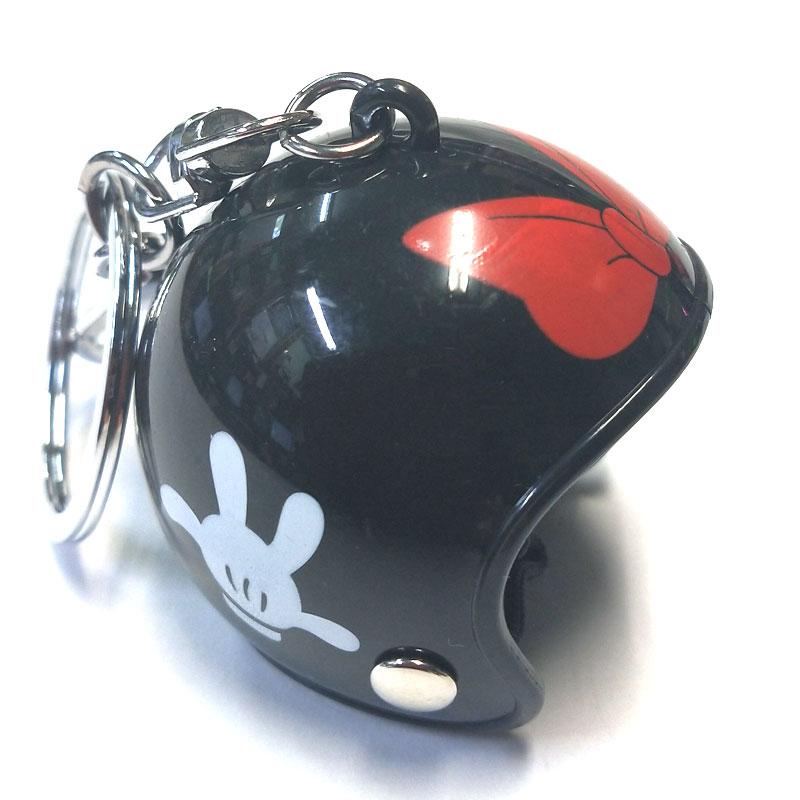 てるぼう＆ヘルメットキーホルダーセット『リボン』 雨 梅雨 てるてる