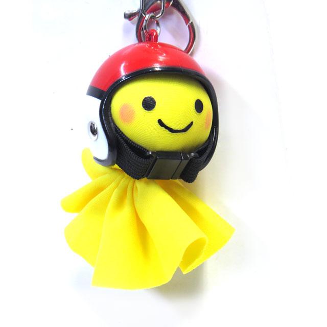 てるぼう＆ヘルメットキーホルダーセット『BALL』 雨 梅雨