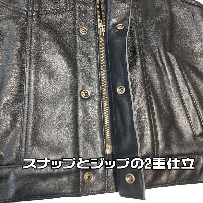 HEAVY 《ギャングスタベスト》BIGサイズ ジップ＆スナップ