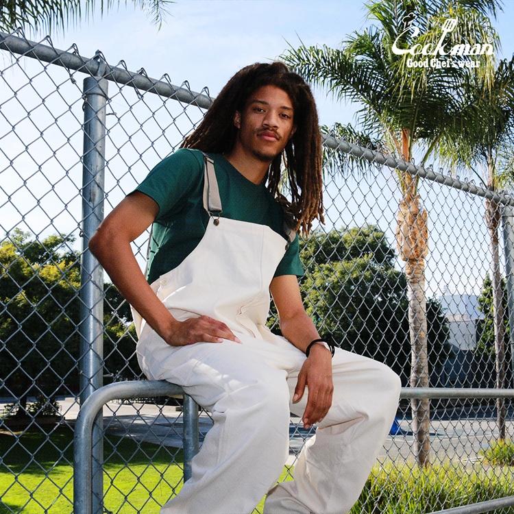 COOKMAN（クックマン） Fisherman's Bib Overall Denim Natural