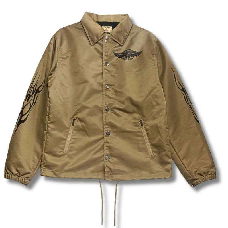 VANSON バンソン モトブルーズ別注 COACH JACKET コーチジャケット