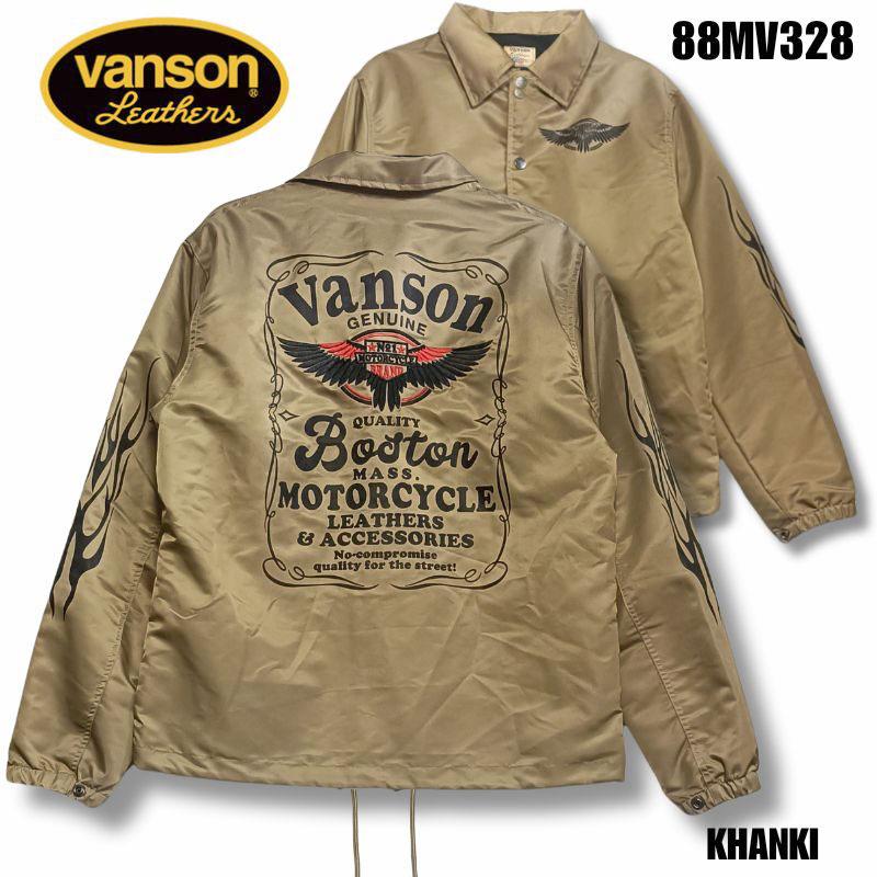 VANSON バンソン モトブルーズ別注 COACH JACKET コーチジャケット