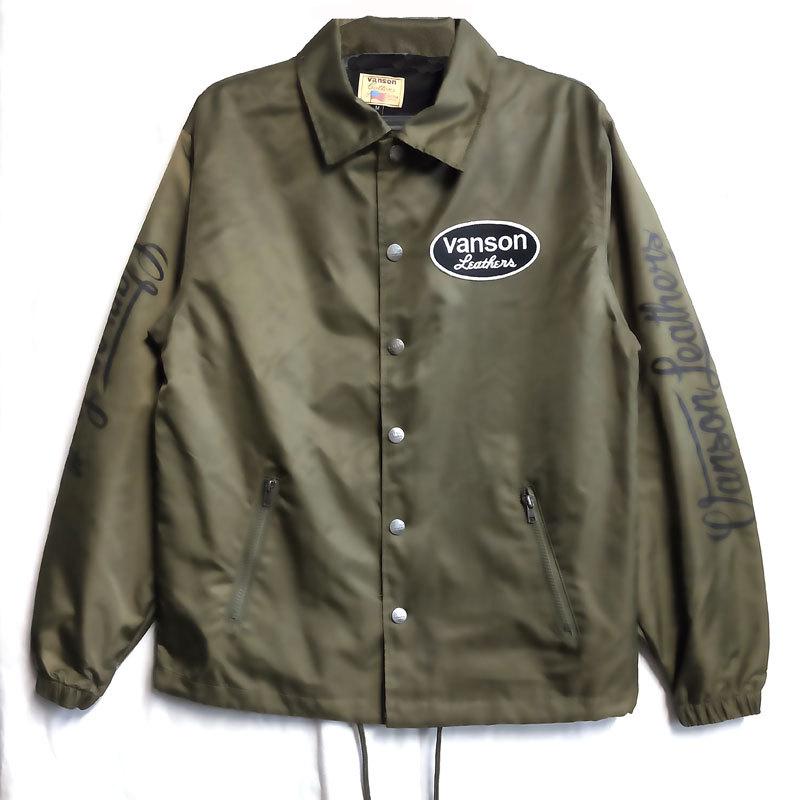 VANSON（バンソン） モトブルーズ別注 COACH JACKET コーチジャケット