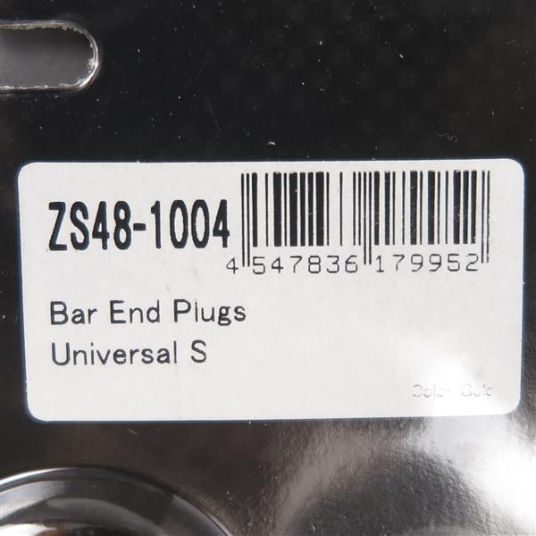 ◇ZETA ハンドルバーエンドプラグ ユニバーサル Sサイズ/ゴールド 展示