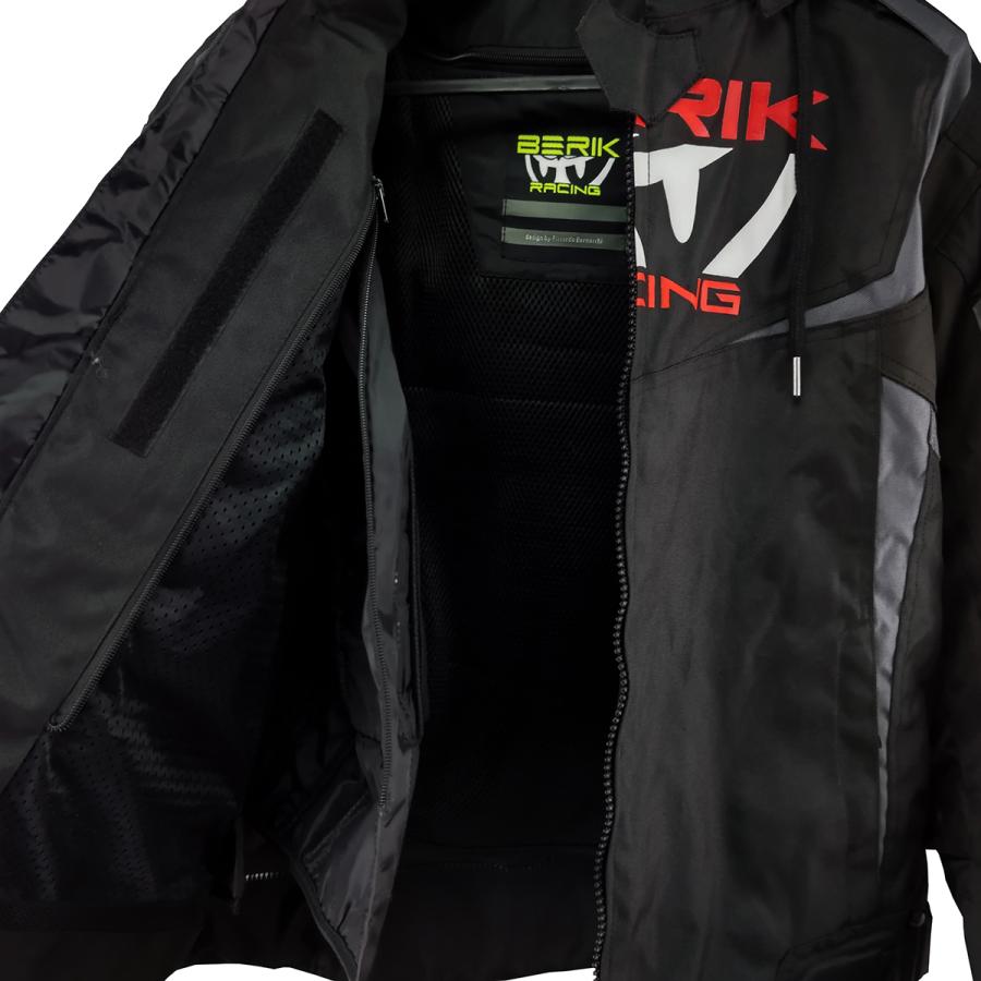 BERIK ベリック ナイロンジャケット NJ-223330-BK BLACK 46サイズ(S