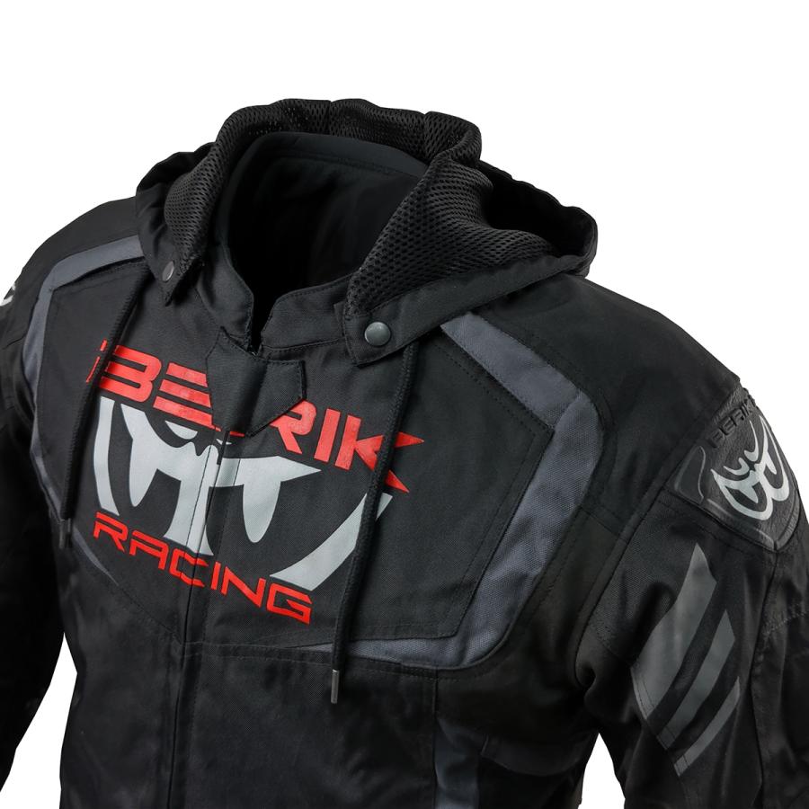 BERIK ベリック ナイロンジャケット NJ-223330-BK BLACK 46サイズ(S