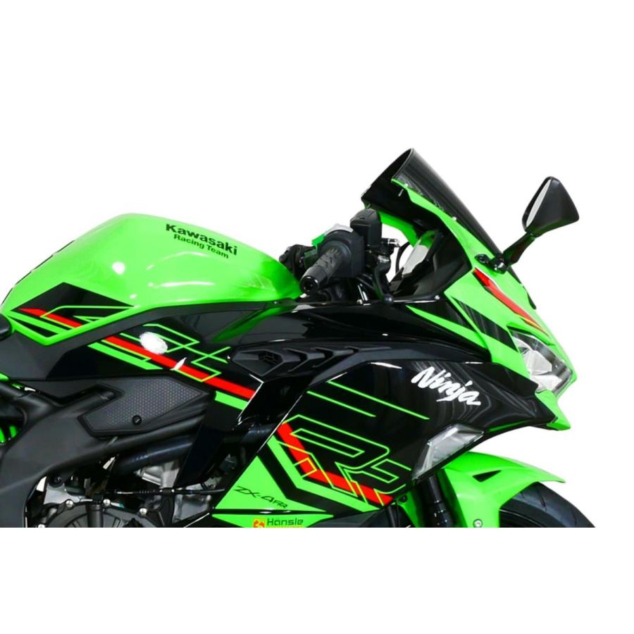 ZX-4R SE/RR 2024〜 スクリーン レーシング ブラック MRA : モトパーツ