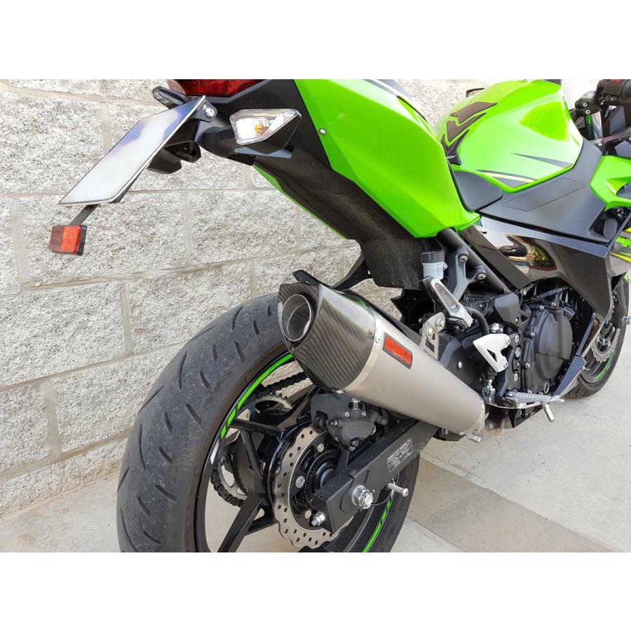 Ninja400(ニンジャ400) EVO チタン スリップオンマフラー カーボン