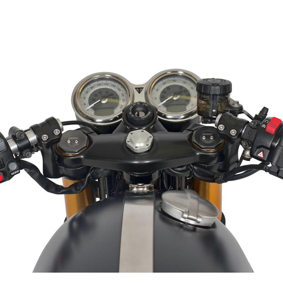 トライアンフ スラクストン1200 ヘッドライト＆スピードメーター