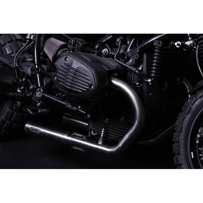 BMW RnineT フルエキゾースト マフラー シルバー FCRオリジナル