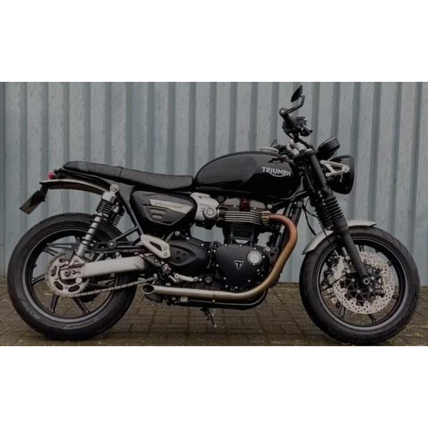 トライアンフ スピードツイン1200 ドラッグパイプ スリップオン