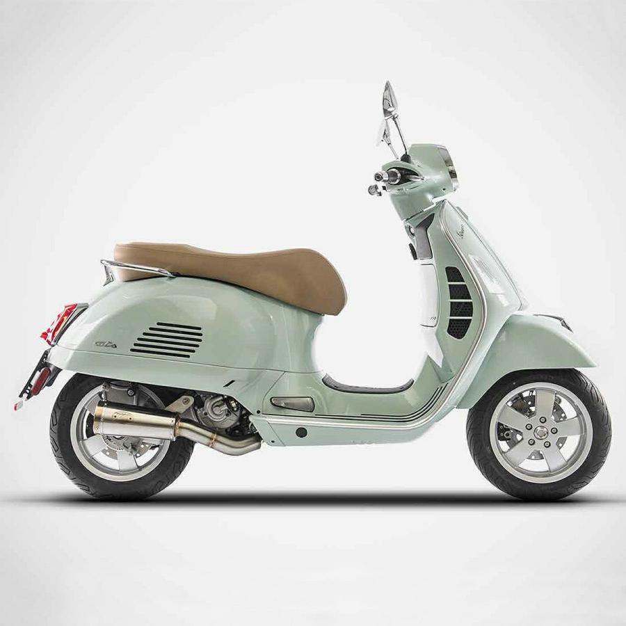 ベスパ GTS300 RACING SS スリップオンマフラー (ステンレス/ブロンズ