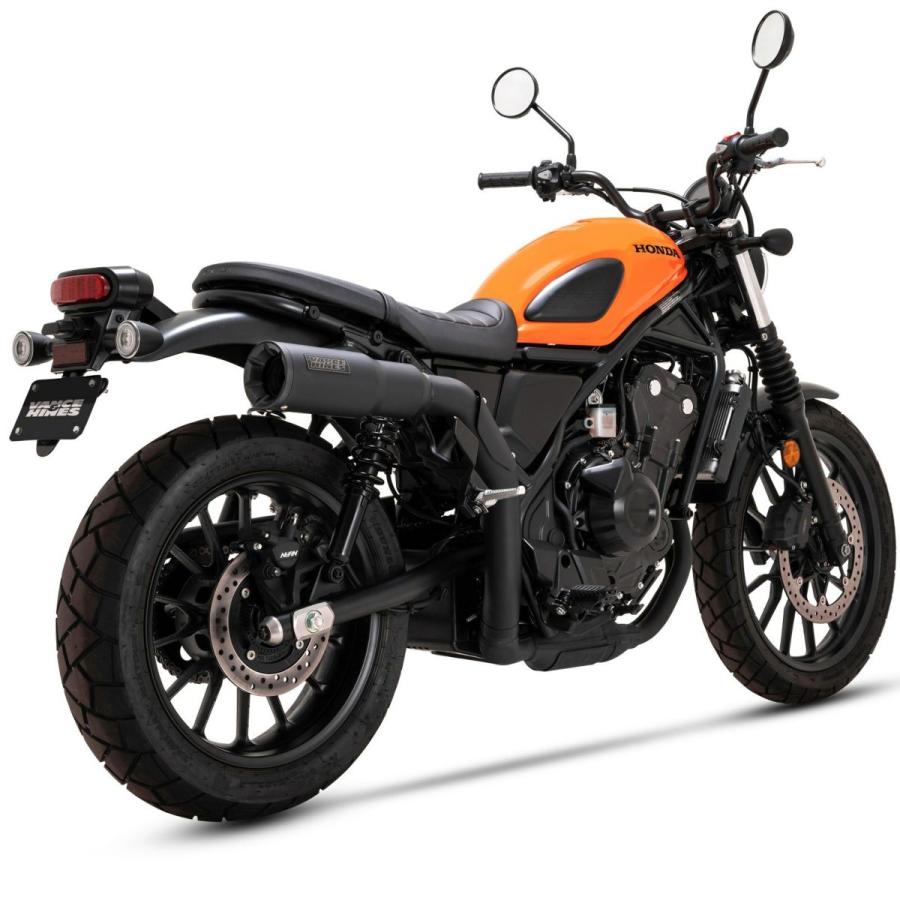 ホンダ CL250/CL500 ハイアウトプット スリップオンマフラー (ブラック