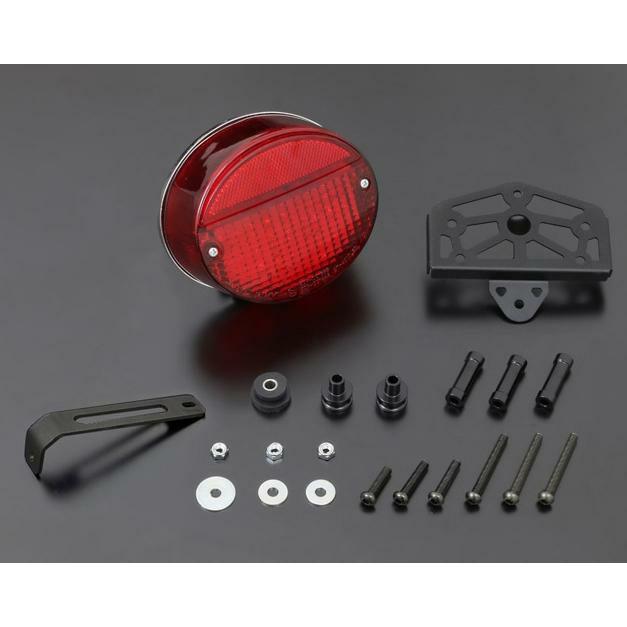 カワサキ Z900RS/CAFE Z2タイプLEDテールランプセット(アイアン