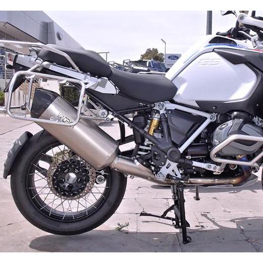 R1250GS ADV 19-22 チタン フルエキゾースト マフラー/OEMバルブ付