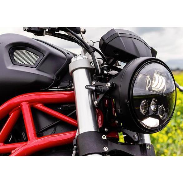 MOTODEMIC EVO-S LED ヘッドライト Monster 696/796/1100 : モトパーツ