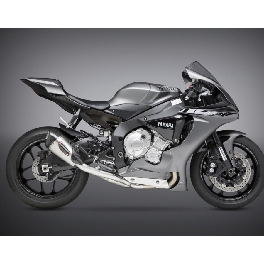 ヨシムラUSA アルファT レース ステンレス 3/4 スリップオン マフラー