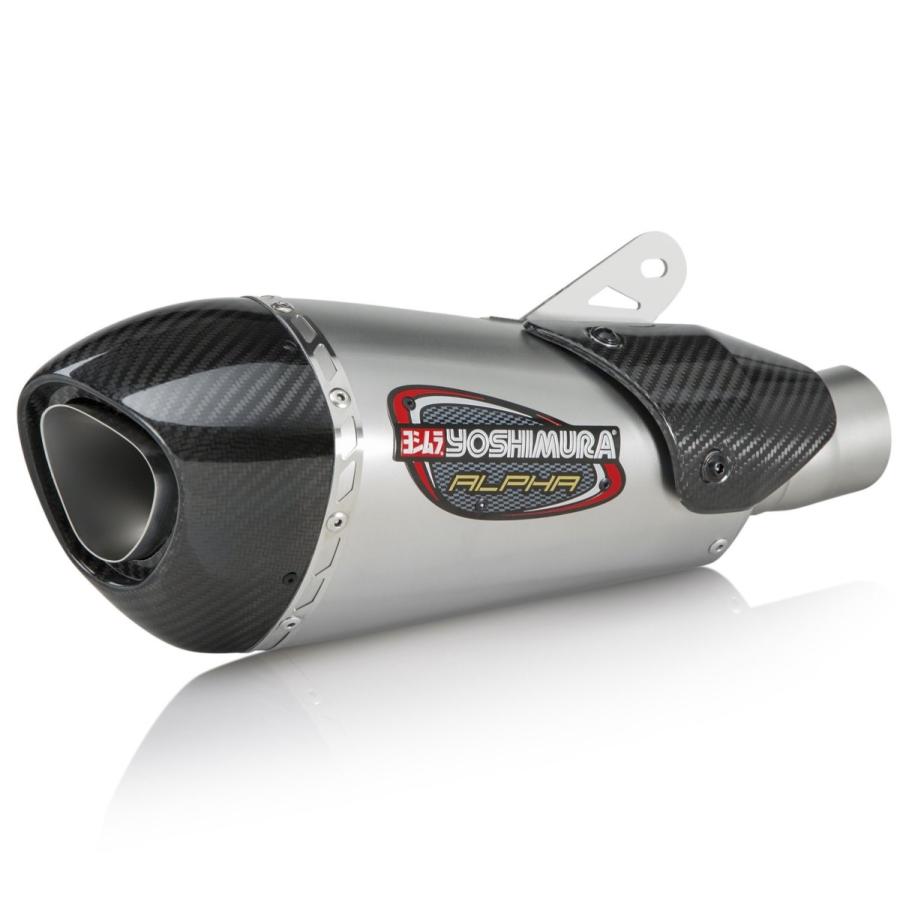 ヨシムラUSA アルファT レース ステンレス 3/4 スリップオン マフラー