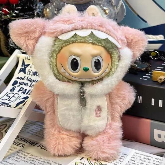 新品 サメlabubuラブブぬいぐるみ服17cm着せ替え着ぐる : 夢ハウス