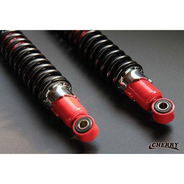 チェリー 汎用 細巻きサスペンション325ミリ 赤x黒 CHERRY