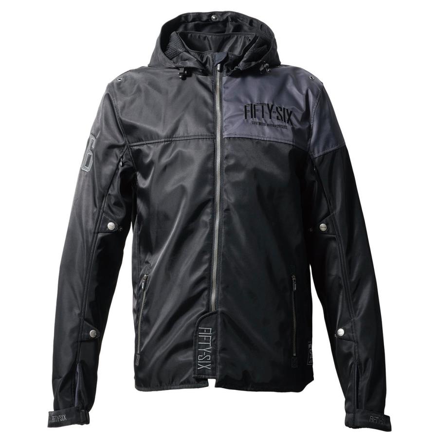 56デザイン ジャケット クォーター パーカー 24 バイク ウェア
