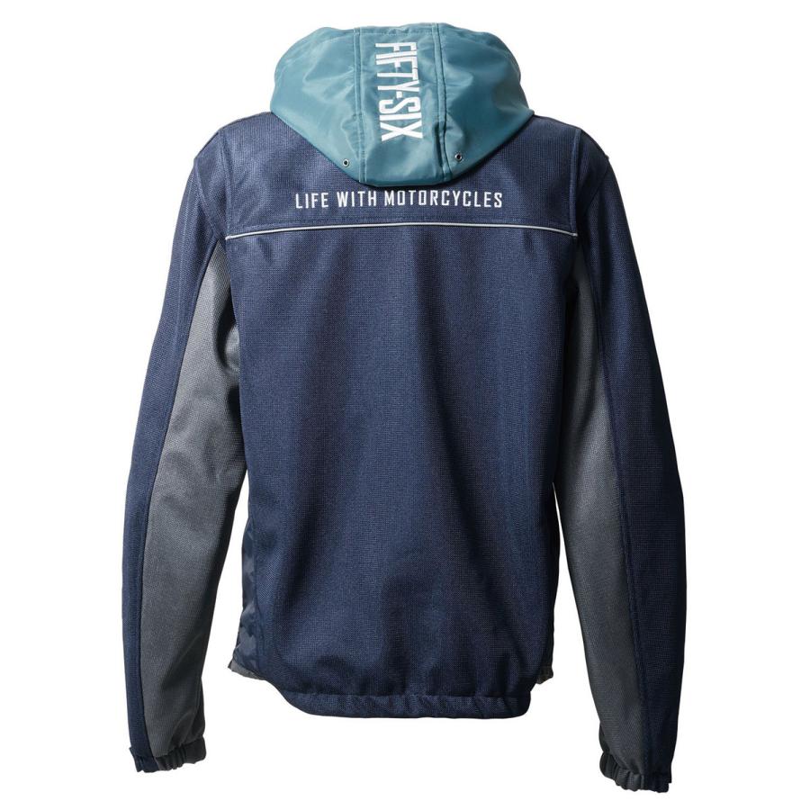 56デザイン ジャケット カラー フーディー メッシュ 24 バイク ウェア