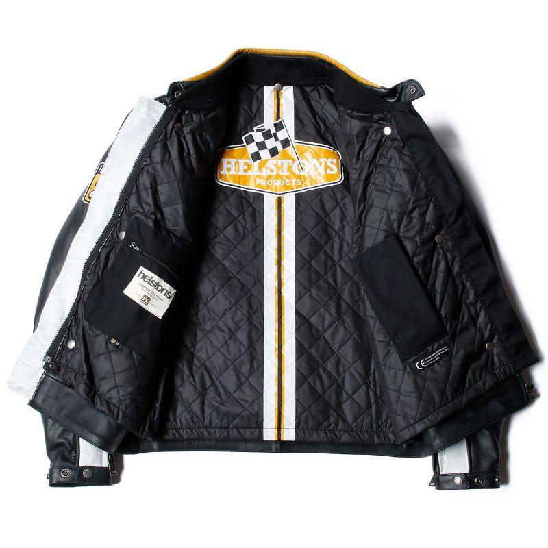 ヘルストン レザージャケット インディ レザー ジャケット バイク