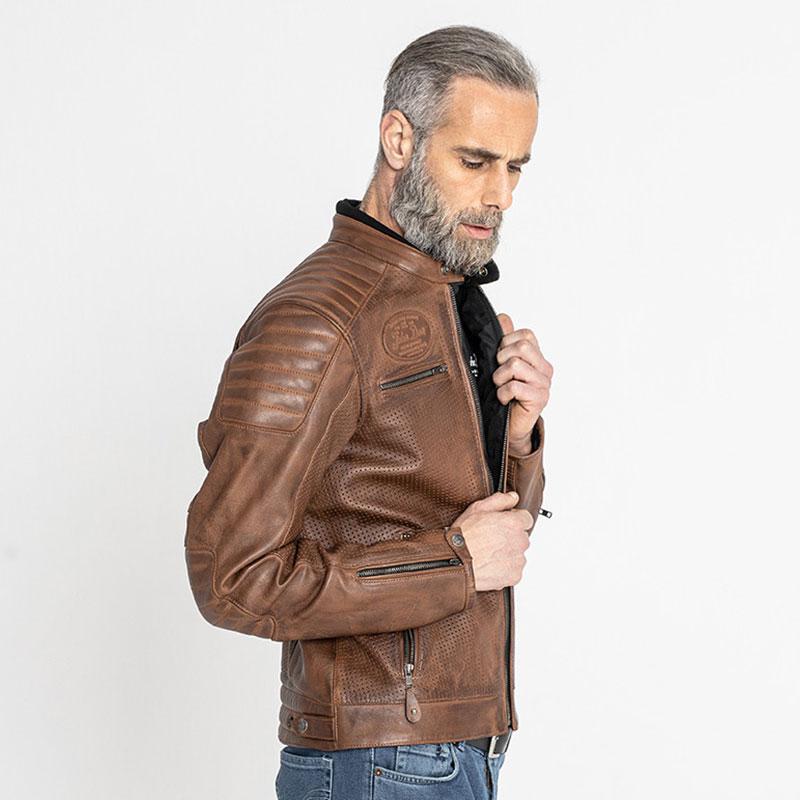 レザージャケット ジョンドゥー ストーム バイク ウェア アウター John