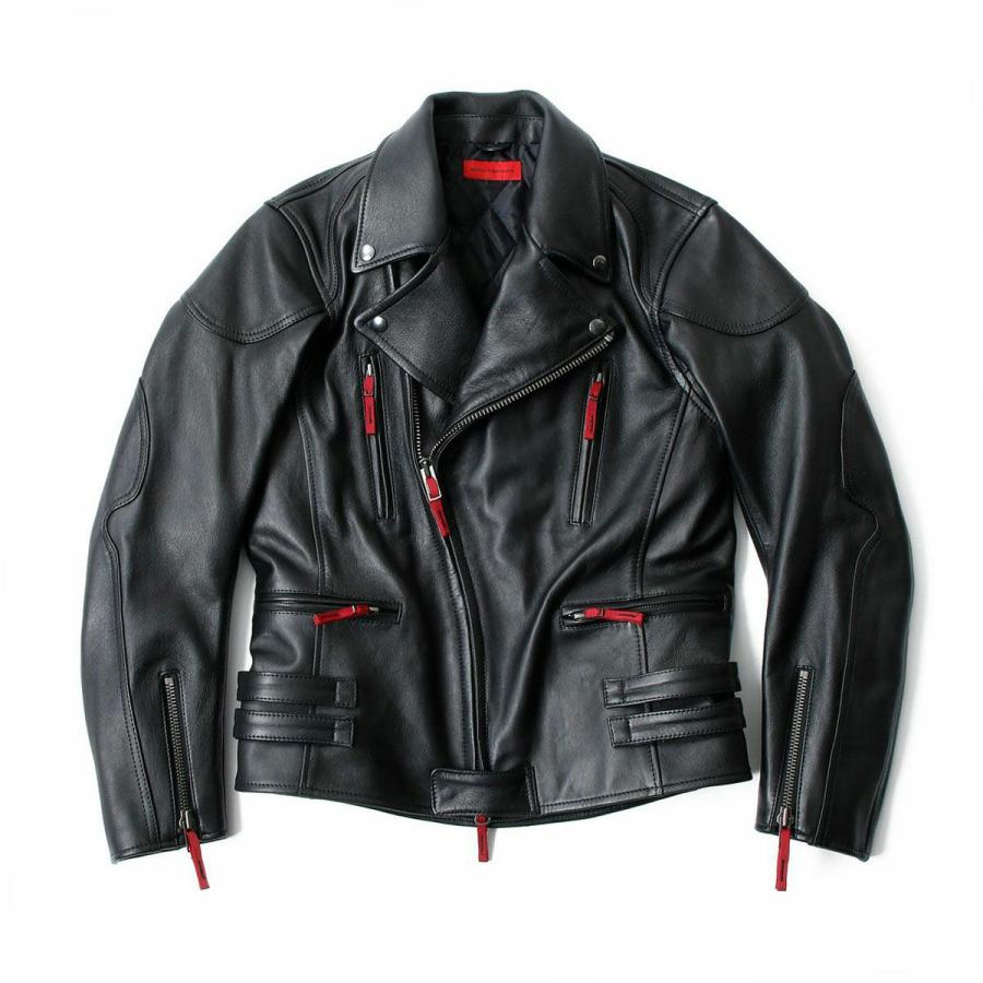 SHINICHIRO ARAKAWA（シンイチロウアラカワ） レザージャケット ラ