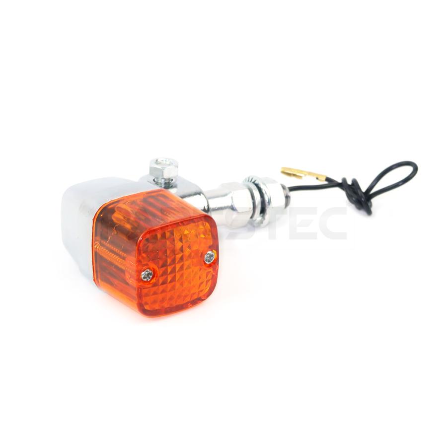 角型 ヨーロピアン メッキ クリスタル ウインカー 4個セット ハロゲン