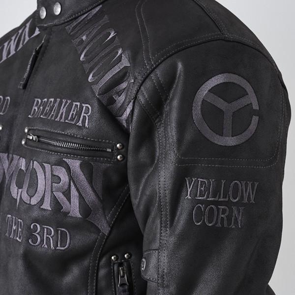 YeLLOW CORN（イエローコーン） YB-2305 ウインタージャケット BK/GM