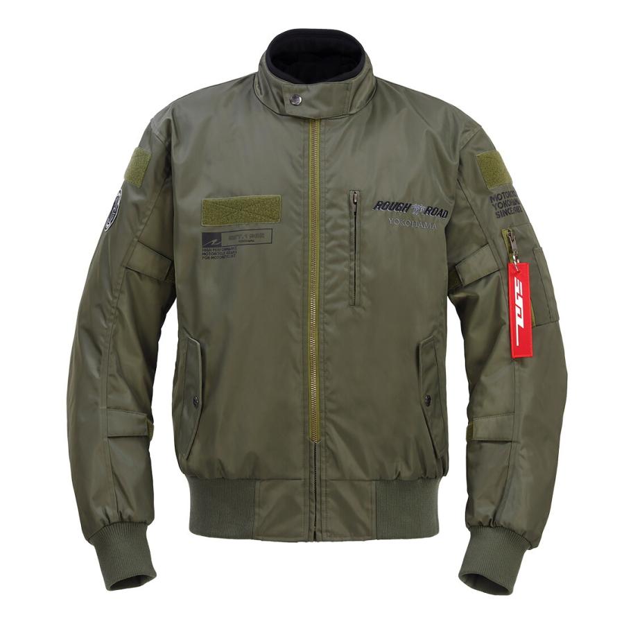 ラフ＆ロード ROUGH&ROAD バイク用 ウインタージャケット MA-1R EM