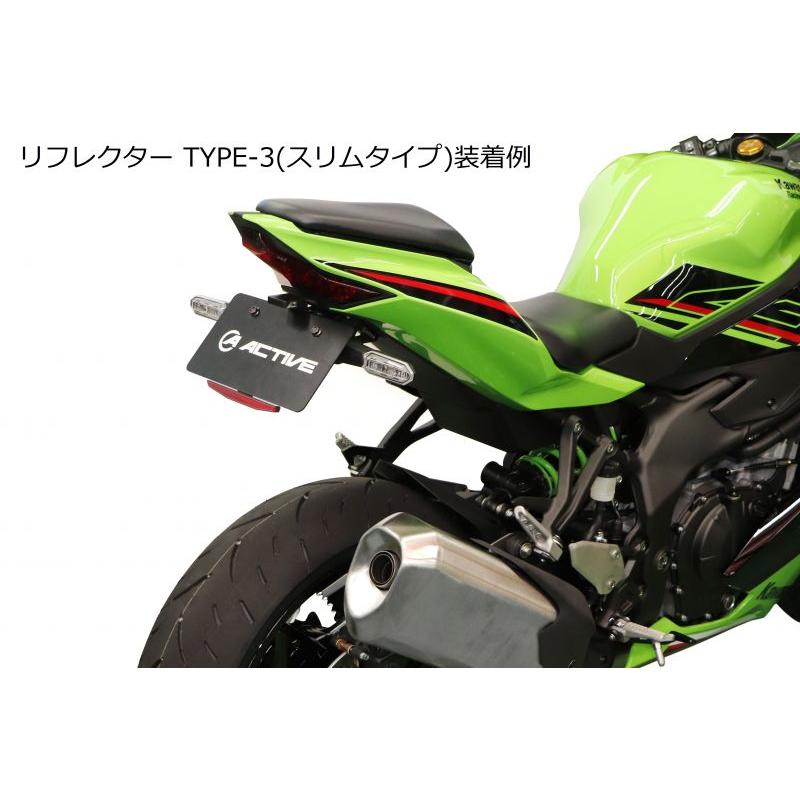 爆買クーポン配布 ACTIVE (アクティブ) バイク用 フェンダーレスキット