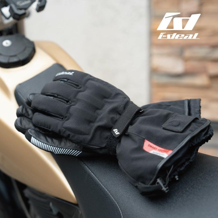 山城（YAMASHIRO） IDEAL アイディール バイク用 電熱グローブ ID-205