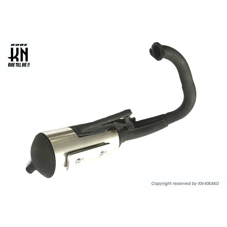 KN企画 スポーツマフラー（ショートタイプ）スーパーDIO-ZXルック