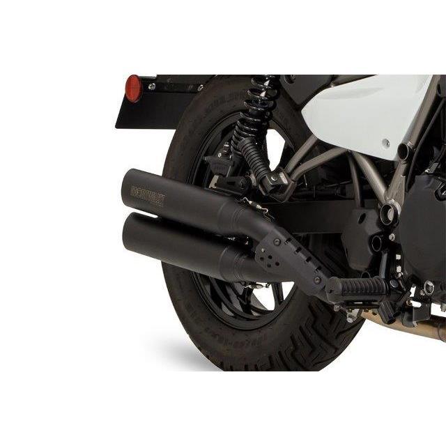 モリワキ MORIWAKI スリップオン マフラー CROSS TWIN ブラック