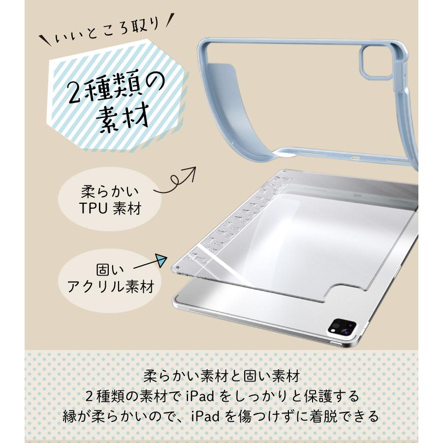 蓋とカバーが分離 ガラスフィルム iPad Pro 11インチ miniA17 mini6