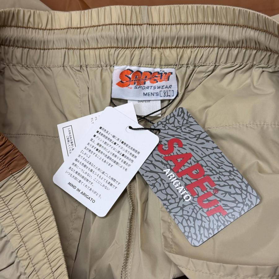 未使用 SAPEur サプール ナイロンセットアップ ハーフジップジャケット