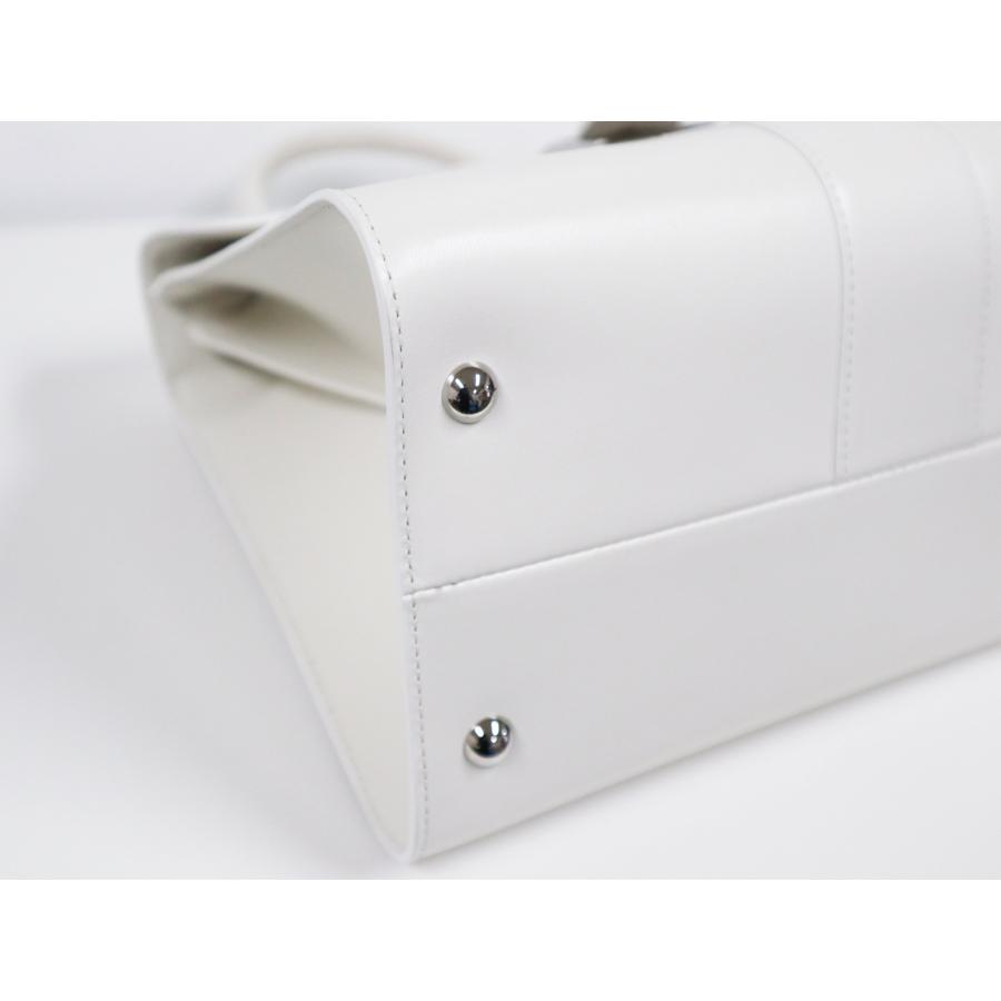 DELVAUX（デルヴォー） ルーモア L'Humour MM ボックスカーフ ホワイト