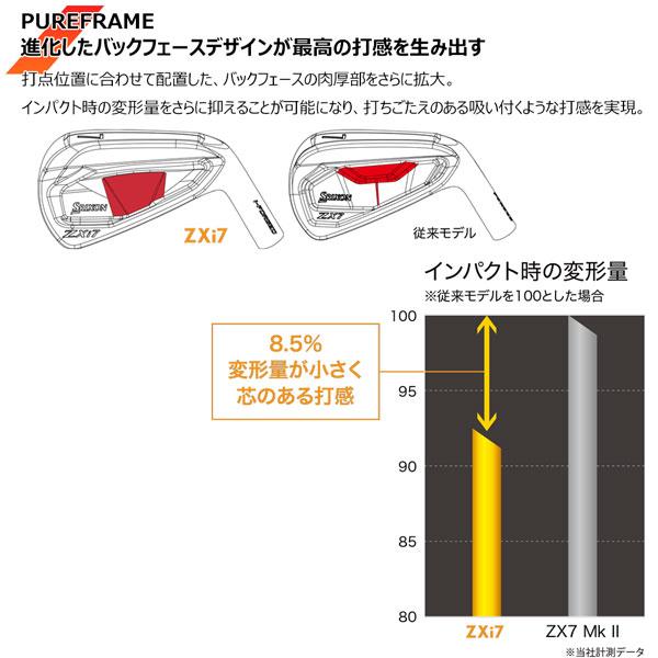 SRIXON スリクソン ZXi7 6本セット(5-PW) ダイナミックゴールド