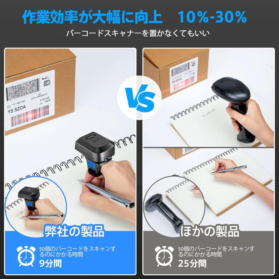 バーコードリーダー ??コードリーダー ワイヤレス 充電スタンド付き