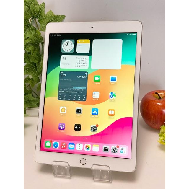 iPad バッテリー100％☆ 国内 SIMフリー版 第7世代 Wi-Fi + Cellular