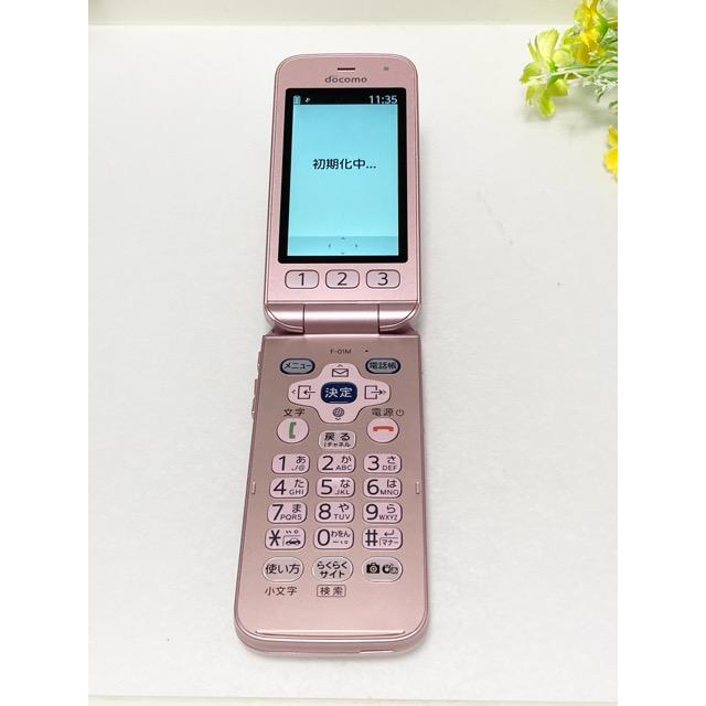 らくらくシリーズ 使用少☆ 新品同様 らくらくホン F-01M ピンク