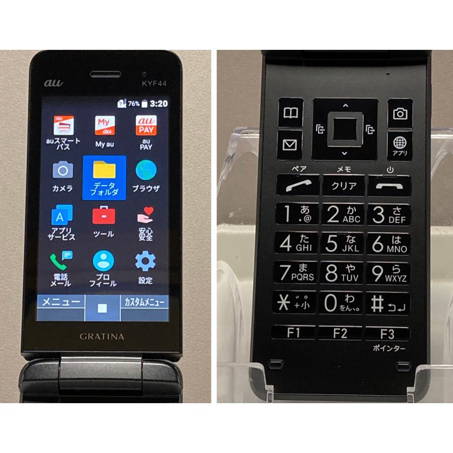 KYOCERA（京セラ） 使用少 美品☆ SIMフリー au GRATINA KYF44